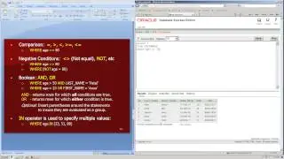 SQL SELECT statement database basics tutorial: learning, writing, using, examples