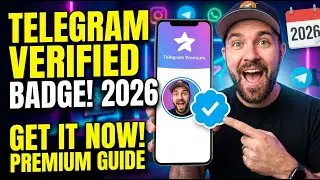 HOW TO ADD A VERIFIED BADGE ON TELEGRAM USING TELEGRAM PREMIUM