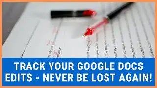 Using Google Docs suggesting mode