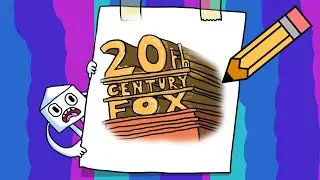 20th Century Fox Logo HOW TO DRAW - Drawing Lesson Tutorial