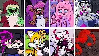 Zanta but Every Turn a Different Character Sings 🧡 (FNF Zanta but Everyone Sings It)