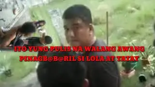 MAG INA SA TARLAC PIN@T@Y NG ISANG PULIS/KILLER OF THE YEAR/BATA MY FATHER IS A POLICEMAN|Jhervie