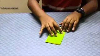 Origami Frog / Making paper frog - Kids paper work