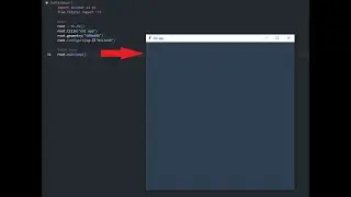 How to make a simple GUI in Python