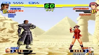 King of Fighters 2000 [Arcade] - play as Zero