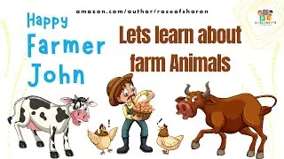 🐑Learn about farm Animals | Discover 6 Farm Animal Sounds for Children's Learning Channel Kids video
