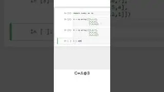 Multiply Matrices in Python #Shorts