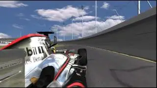 rfactor CTDP F1 2006 crash and chasing a wheel
