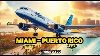 *AIRBUS A320* | MIAMI - PUERTO RICO I LIVE WEATHER | MSFS