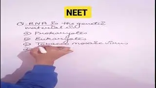 🔥Molecular basis of inheritance|NEET Competitive MCQs|Previous year most important question #shorts🔥