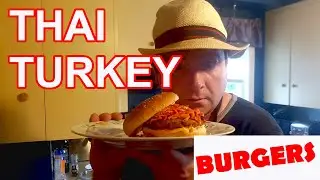 Thai Turkey Burgers THE TASTIEST THAI TURKEY BURGERS EVER