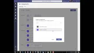 Creating Assignments in Teams