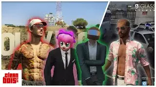 Squad POV of Rat Getaway Plan of Yuno and Mickey on a Fleeca Bank Heist
