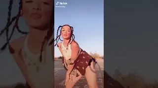 Denim shorts tiktok challenge hot girl panties
