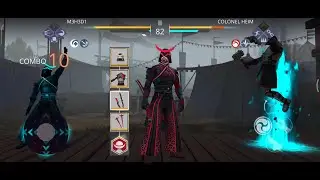 Corporal, Captain, Colonel Heim Full Fight using IAIDO KATANA | Sarge's Marathon | Shadow Fight 3