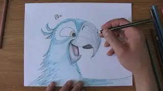 How To Draw Blu From Rio, Rio 2