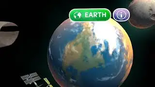 The Solar System on the Merge Cube...