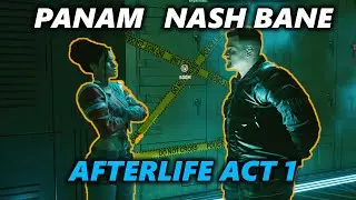 You can find Panam talking to Nash Bane in Afterlife Act 1 - Cyberpunk 2077