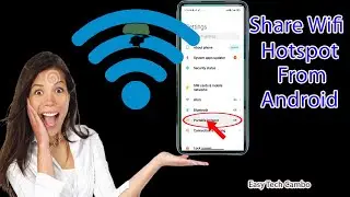 How To Share Wifi Hotspot From Android | Redmi10 2022