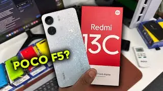 O Quase BOM e BARATO: REDMI 13C com 256GB/8GB por R$900,00 | Unboxing e impressões