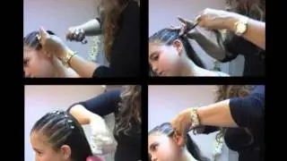 מישל מרסייה - תסרוקת שבילים מיוחד צעד אחר צעד