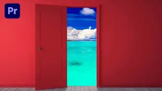 Эффект перехода при открытии двери в Premiere Pro