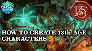How to create 13th Age characters