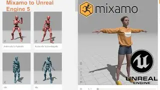 How to Setup Animations in UE5 using Mixamo