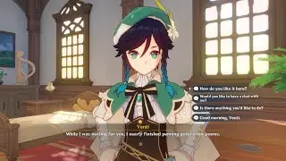 All Venti Teapot Voice lines  ( English ) | Genshin Impact