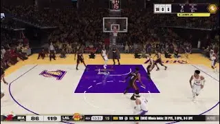 NBA2K25 Bronny James Career part 2