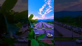 Live Islamabad beautiful weather 🖤 | 