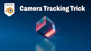 Super Easy Camera Tracking Trick | Blender Tutorial