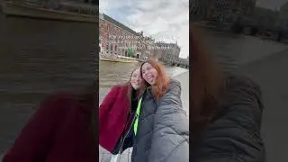 International friends reunite in Amsterdam 🇳🇱 #femaletravel #amsterdam #friendshipgoals
