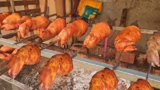 Fastest SOLD OUT! Grilled Pork Leg with Best Ingredient | Cambodian Street Foods