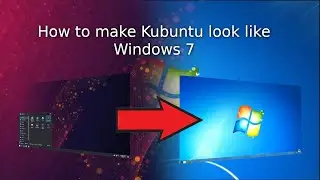 Tutorial: How to make Kubuntu look like Windows 7