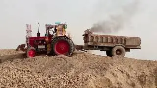 Tractor ko dhaikho kis tarh utara hai Long video viral kar do