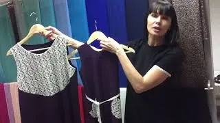 Как сделать платье для мамы и дочки в одном стиле