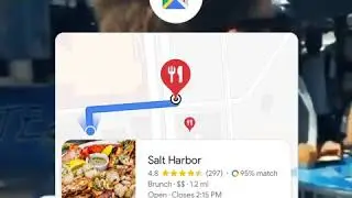 Make a reservation with Google Maps