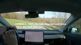 Tesla FSD Beta 10.69.2.4 - Does Tesla finally 'get' unmarked roads?