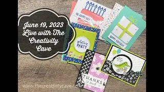 June 19, 2023 Live with The Creativity Cave