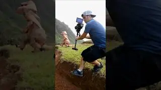 How I film a T-Rex running!