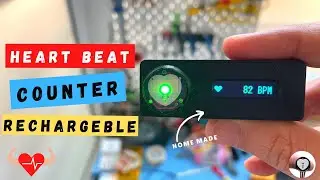 DIY: Heart Beat Counter at Home...Simple cheap rechargeable heartbeat counter!