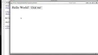 HTML Basics for Javascript