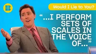 Rob Brydon's Vocal Warm Up | Would I Lie to You? | Banijay Comedy