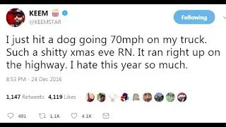 i just hit a dog going 70mph in my truck