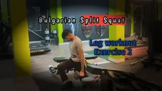 Bulgarian Split Squats 🧎🏻‍♂️