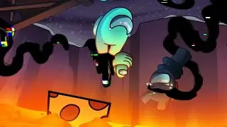 Among Us Logic: The DARKNESS takes over GAMETOONS but only Mr.Cheese (Cartoon Animation)