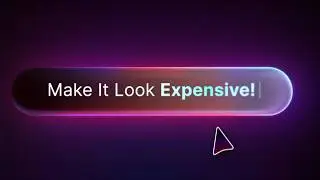The Viral AI Search Box Effect EVERYONE’S Using | After Effects Glass UI