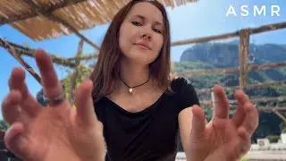 ASMR~40 Min Clicky Mouth Sounds, Stress Plucking, Positive Affirmations, Face Brushing etc.🧘🏻‍♀️☀️