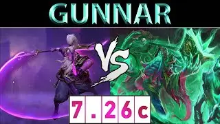 Gunnar [Void Spirit] vs [Necrophos] ► NA Ranked ► Dota 2 7.26c
